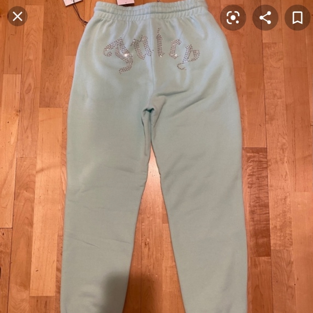 Juicy Couture x Forever 21 mint jogger